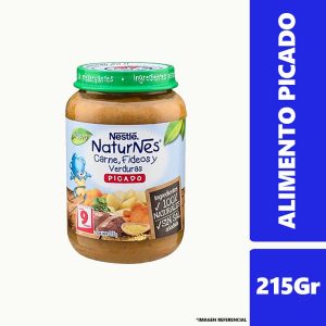 Alimento Picado Nestle Carne con Verduras 215Gr