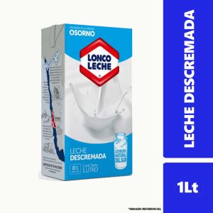 Leche Descremada Loncoleche 1Lt