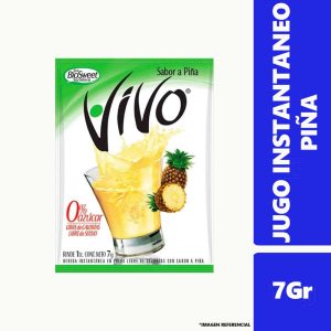 Jugo Polvo Piña Vivo 7Gr