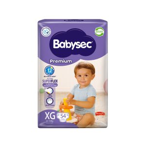Pañal Babysec Premium Xg 54Un