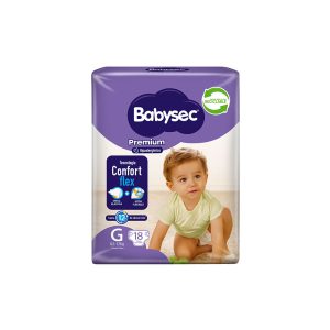 Pañal Babysec Premium G 18 Unidades