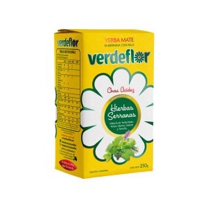 Yerba Mate Verdeflor Hierbas Serranas 250 gr
