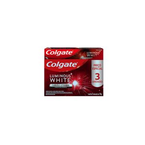 Pasta Dental Colgate Luminous White 3x70 gr