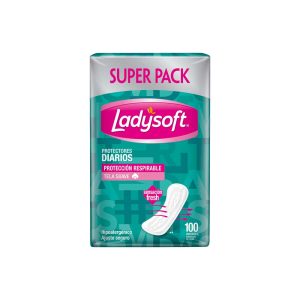 Protector Diario Ladysoft 100un