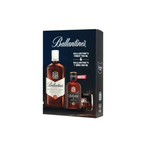 Pack Whisky Ballantines 750Ml + Ballantines 7 Años 200Ml