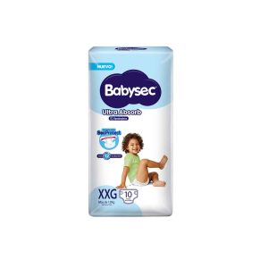 Pañal Babysec Ultra Absorbente Xxg 10un