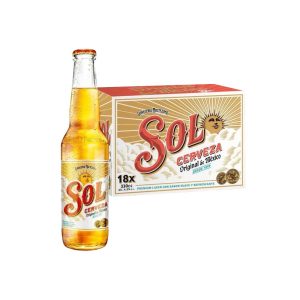 Cerveza Sol Pack 18x330cc