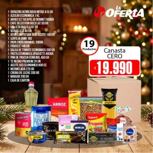 Canasta Navidad Cero