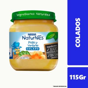 Alimento Pollo Verdura Colado Nestle 115g