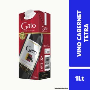 Vino Tetra Gato Cabernet Sauvignon 1lt