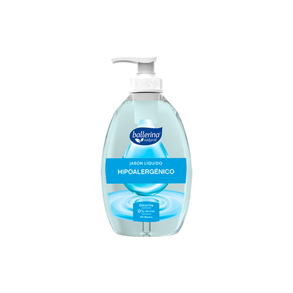 Jabon Liquido Ballerina Hipoalergenico 350 Ml 