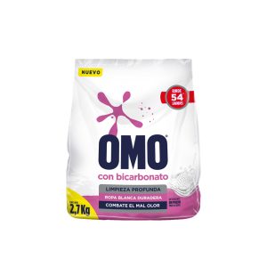 Detergente Polvo Omo Bicarbonato 2,7kg