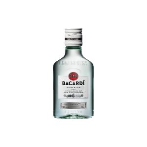 Ron Bacardi Carta Blanca Petaca 200cc