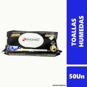 Toallitas Humedas Adulto Emumed 50Un