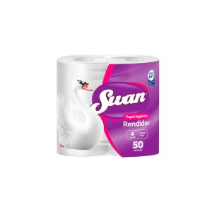 Higienico Swan Rendidor Doble Hoja 4x50 Mt