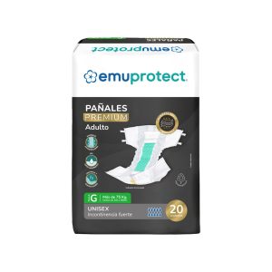 Pañal Adulto Emuprotect Premium G 20un
