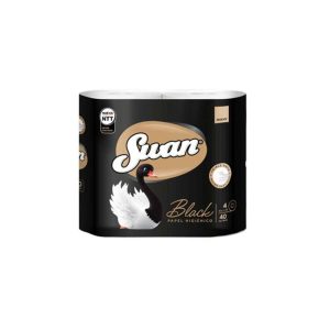 Higenico SWAN PREMIUM BLACK TRIPLE HOJA 6x4x40 mt