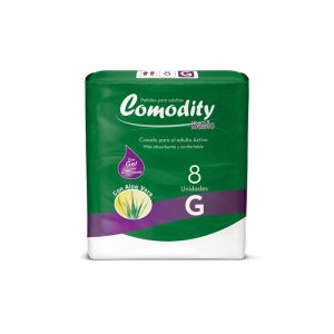 Pañal Adulto Comodity Basic G 8 unidades