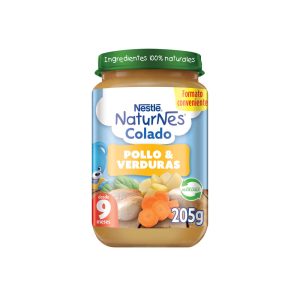 Alimento Colado Naturnes Pollo-Verdura 205G