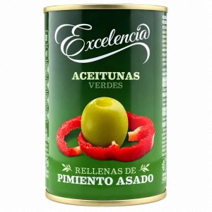 Aceituna Verde Rellena Pimiento Excelencia