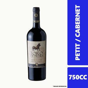 Vino Toro De Piedra Petit Verdot Cabernet Sauvignon Gran Reserva 750cc